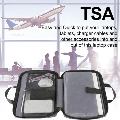 Laptop Case 16 Inch, 15-15.6 Inch TSA Laptop Sleeve Computer Bag