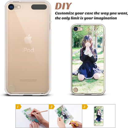 Case for Ipod Touch 7/6/5 with 2HD Screen Protectors, Clear